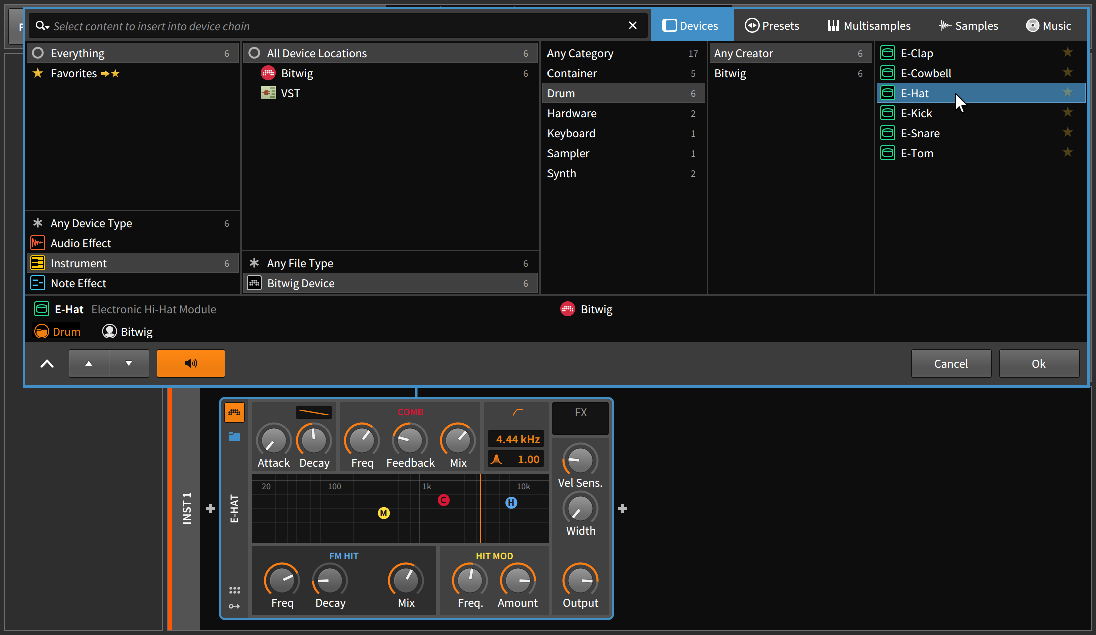 Userguide Bitwig